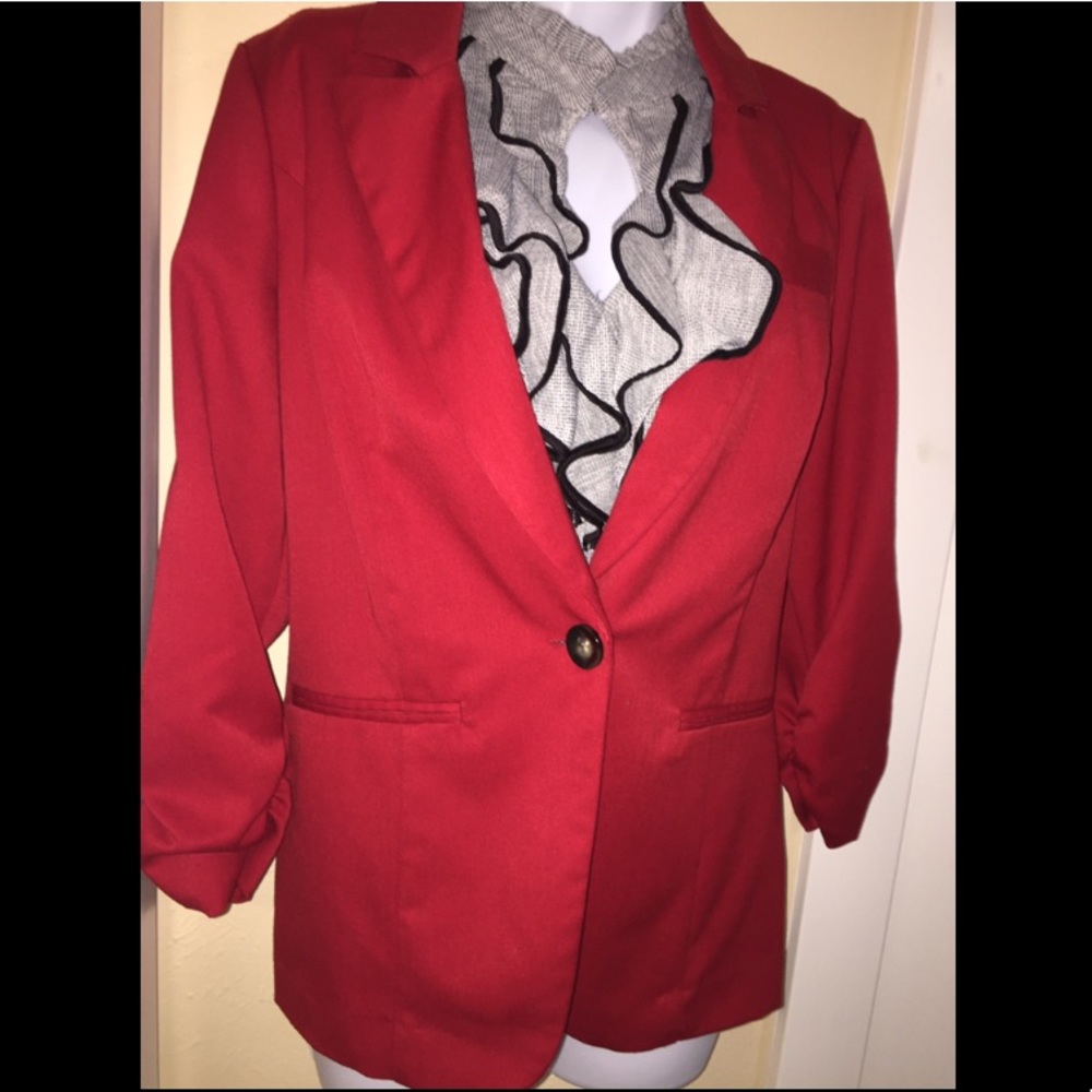 Maurices Large Red Blazer